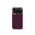 iPhone Case 18 & 17 - Alcantara - Burgundy