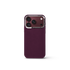 iPhone Case 18 & 17 - Alcantara - Burgundy