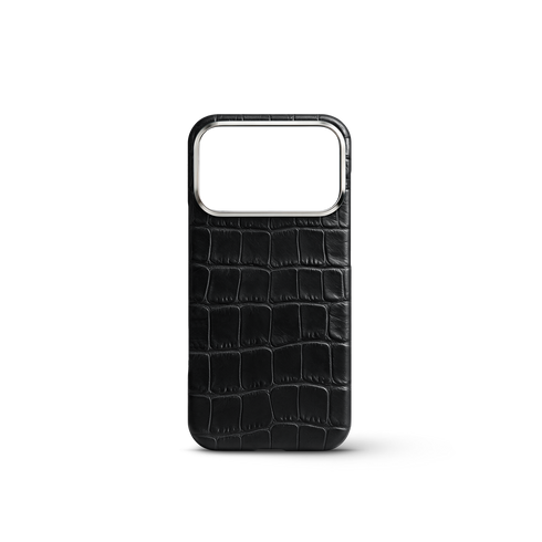 iPhone Case 18 & 17 - Alligator - Black