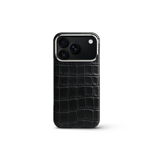 iPhone Case 17/18 - Alligator - Black