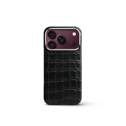 iPhone Case 17/18 - Alligator - Black