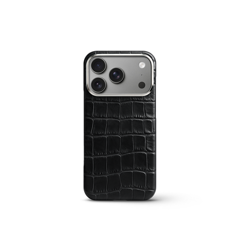 iPhone Case 17/18 - Alligator - Black