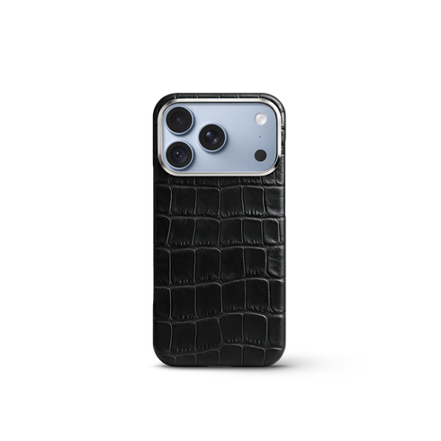 iPhone Case 18 & 17 - Alligator - Black