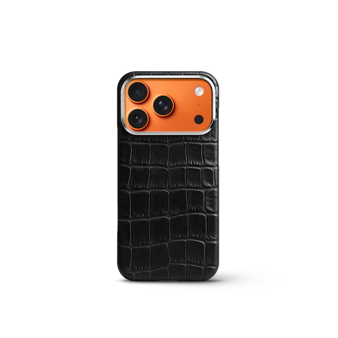 iPhone Case 17/18 - Alligator - Black