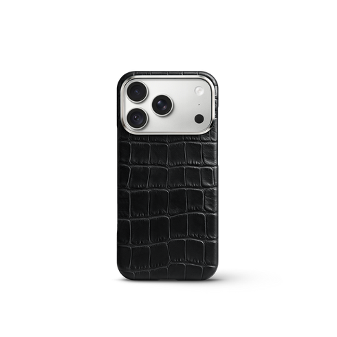 iPhone Case 18 & 17 - Alligator - Black
