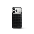 iPhone Case 18 & 17 - Alligator - Black