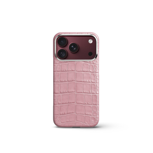 iPhone Case 18 & 17 - Alligator - Pink