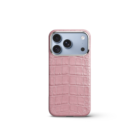 iPhone Case 18 & 17 - Alligator - Pink