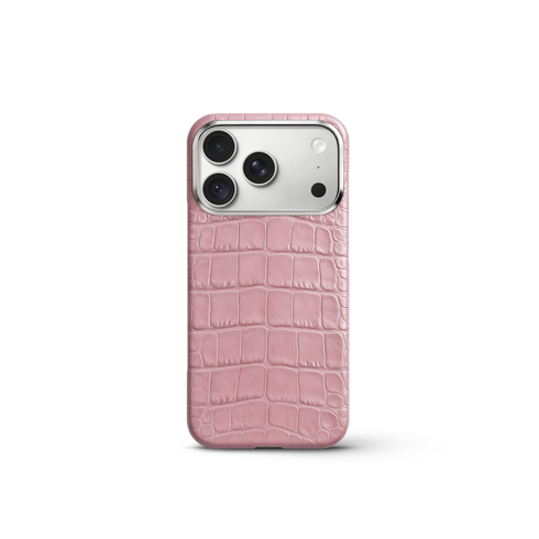 iPhone Case 18 & 17 - Alligator - Pink