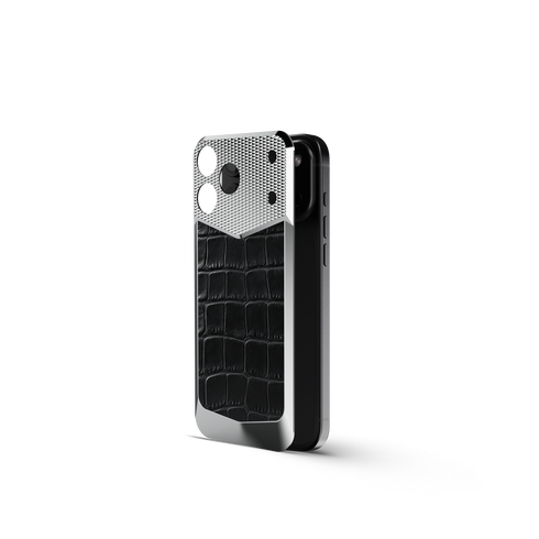 iPhone Case / EV18 - Magnetic Shield Alligator Edition - Black
