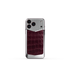 iPhone Case / EV18 - Magnetic Shield Alligator Edition - Burgundy