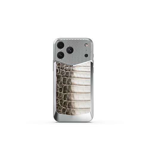 iPhone Case / EV18 - Magnetic Shield Crocodile Edition - Himalaya