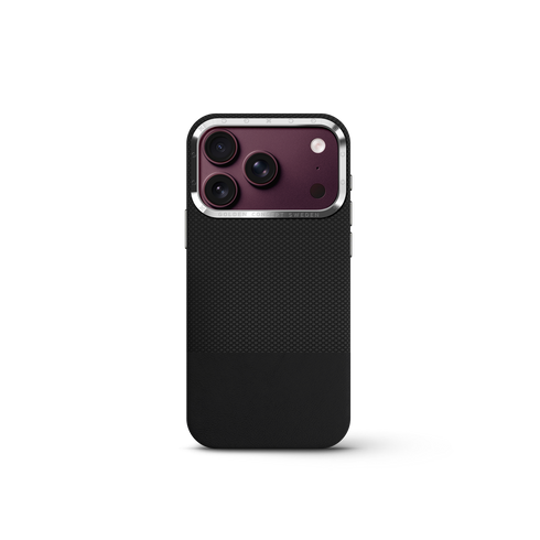 iPhone Case 17/18 - Vegan Leather - Black