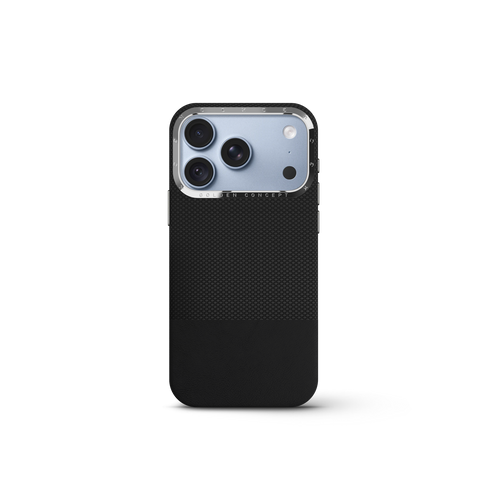 iPhone Case 18 & 17 - Vegan Leather - Black