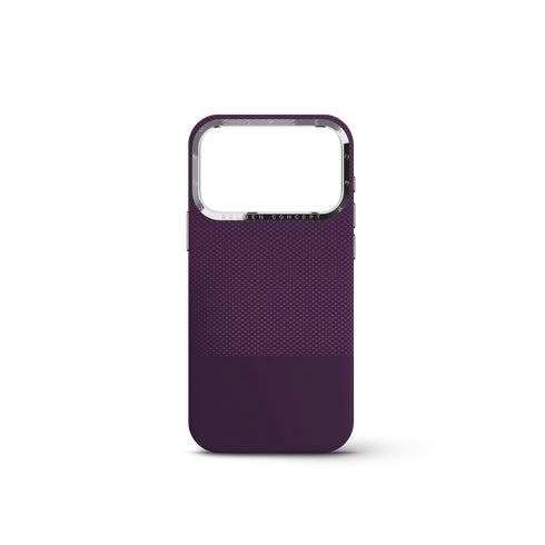 iPhone Case 18 & 17 - Vegan Leather - Burgundy