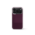 iPhone Case 18 & 17 - Vegan Leather - Burgundy