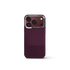 iPhone Case 18 & 17 - Vegan Leather - Burgundy