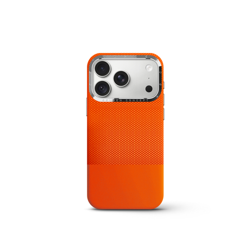 iPhone Case 18 & 17 - Vegan Leather - Orange