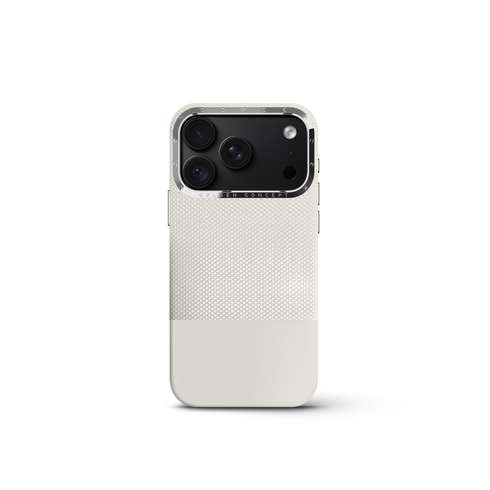 iPhone Case 18 & 17- Vegan Leather - White