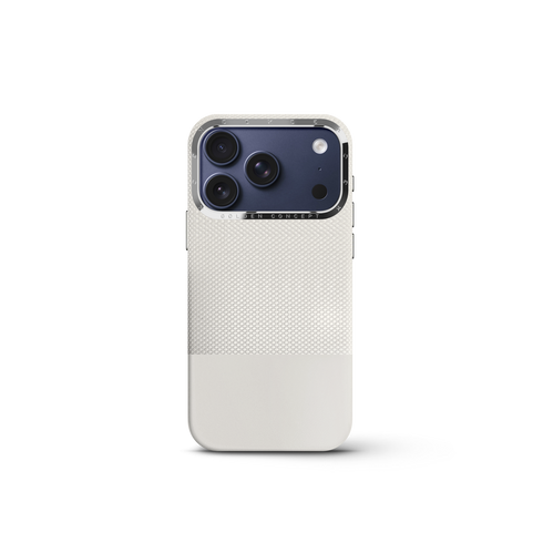 iPhone Case 18 & 17- Vegan Leather - White