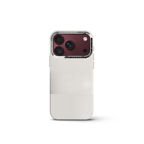 iPhone Case 18 & 17- Vegan Leather - White