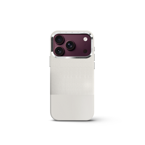 iPhone Case 17/18- Vegan Leather - White