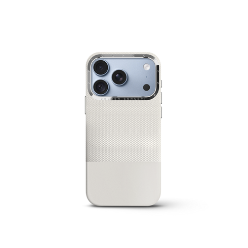 iPhone Case 18 & 17- Vegan Leather - White