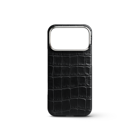 iPhone Case 17/18 - Alligator - Black