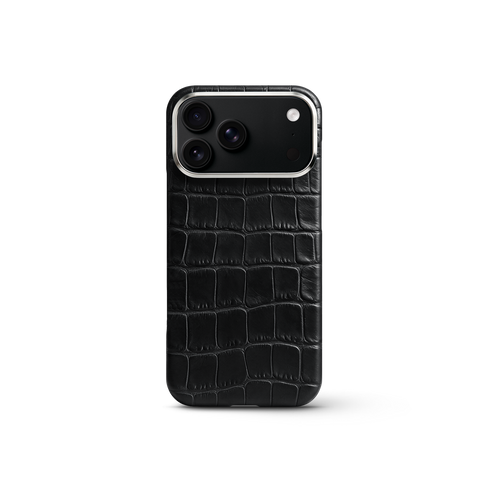 iPhone Case 17/18 - Alligator - Black