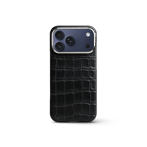 iPhone Case 17/18 - Alligator - Black