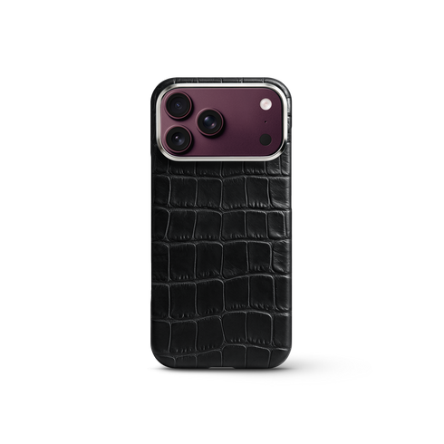 iPhone Case 17/18 - Alligator - Black