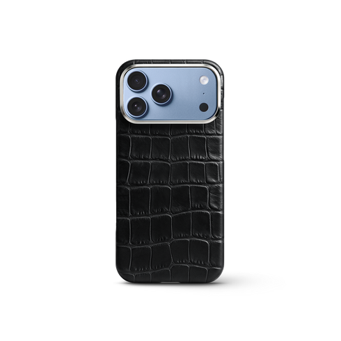 iPhone Case 17/18 - Alligator - Black