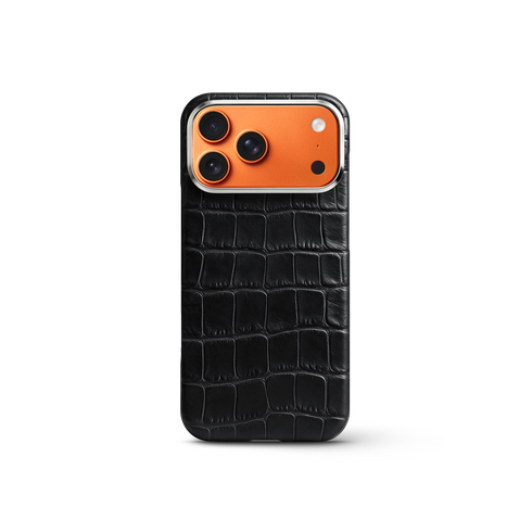 iPhone Case 17/18 - Alligator - Black