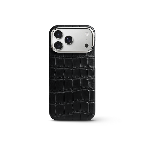 iPhone Case 17/18 - Alligator - Black