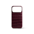 iPhone Case 17/18 - Alligator - Burgundy