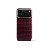 iPhone Case 17/18 - Alligator - Burgundy