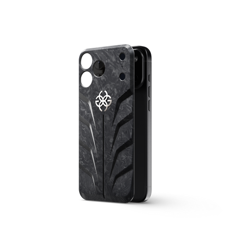iPhone Case / RSC18 - Magnetic Shield Carbon - Titanium Grey