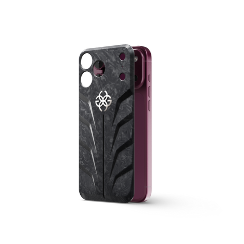 iPhone Case / RSC18 - Magnetic Shield Carbon - Titanium Grey