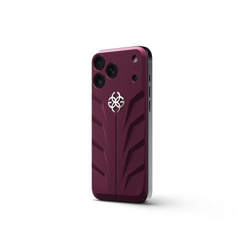 iPhone Case / RSR18 Burgundy - Magnetic Shield