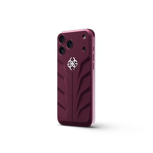 iPhone Case / RSR18 Burgundy - Magnetic Shield