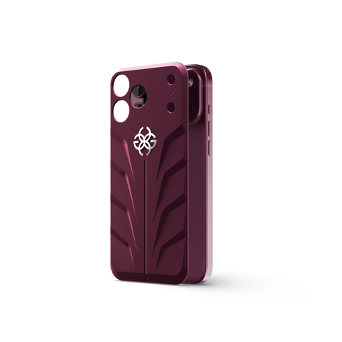 iPhone Case / RSR18 Burgundy - Magnetic Shield