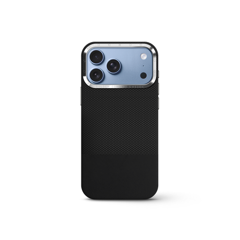 iPhone Case 17/18 - Vegan Leather - Black