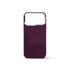 iPhone Case 17/18 - Vegan Leather - Burgundy