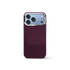 iPhone Case 17/18 - Vegan Leather - Burgundy