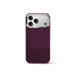 iPhone Case 17/18 - Vegan Leather - Burgundy