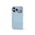 iPhone Case 17/18 - Vegan Leather - Light Blue