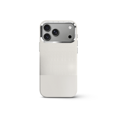 iPhone Case 17/18- Vegan Leather - White