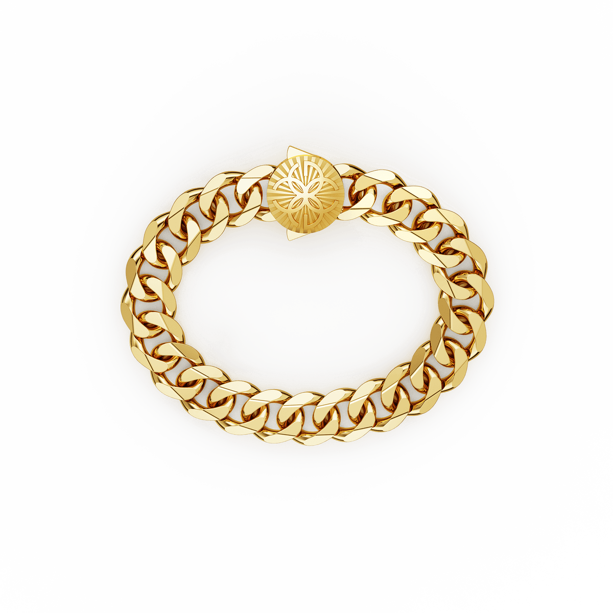 【GOLDEN CONCEPT】CUBAN ネックレス Bracelet - Cuban 13 MM - Gold – GOLDEN CONCEPT