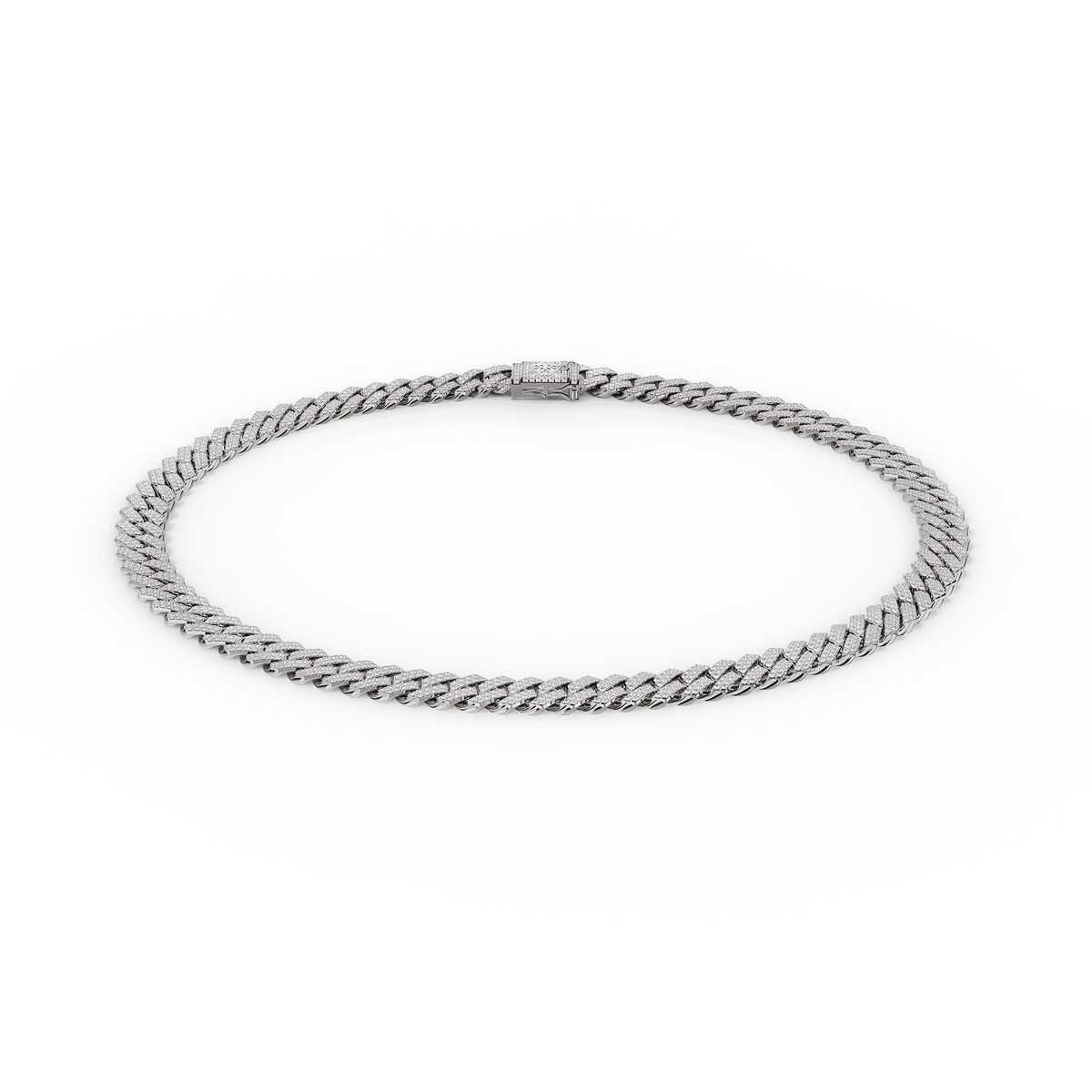 Necklace - Cuban Iced – GOLDEN CONCEPT