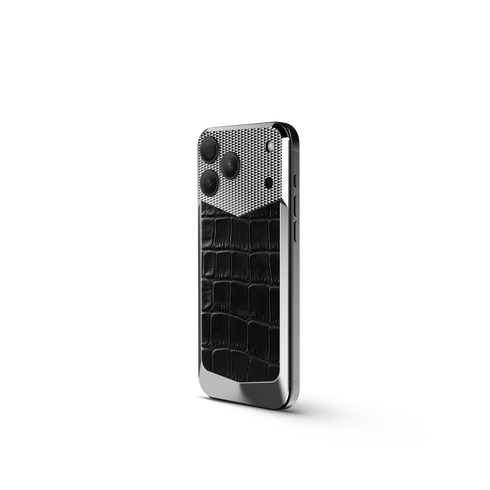 iPhone Case / EV18 - Magnetic Shield Alligator Edition - Black